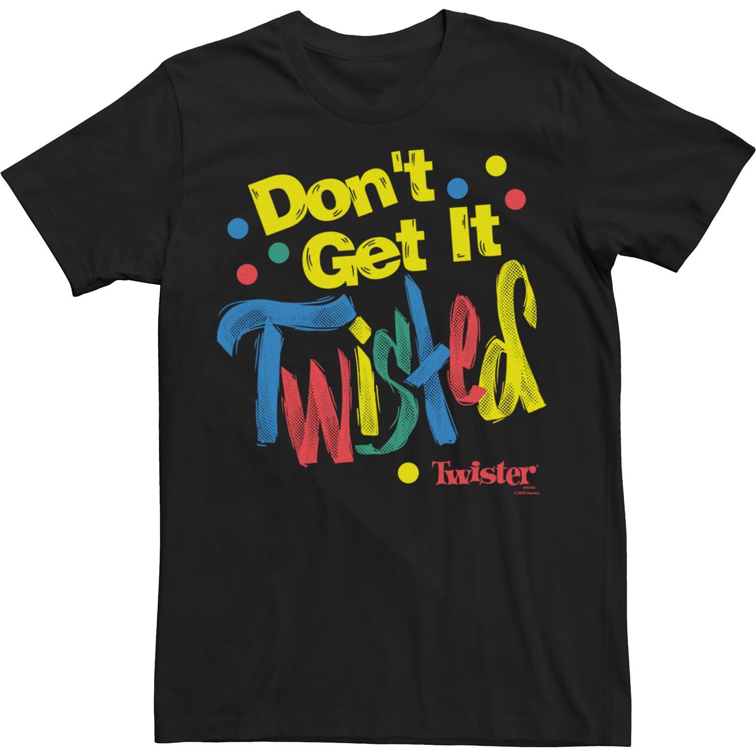 Мужская футболка Twister Don't Get It Twisted с надписью Paint Licensed Character
Мужская футболка Twister Don't Get It Twisted с надписью Paint Licensed Character