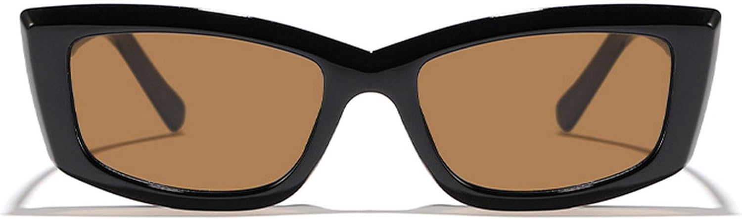 Модные солнцезащитные очки «кошачий глаз» для женщин, зелено-коричневые солнцезащитные очки для женщин, тренды Y2K, очки с защитой от УФ-излучения UV400 mincl, Black Brown
Модные солнцезащитные очки «кошачий глаз» для женщин, зелено-коричневые солнцезащитные очки для женщин, тренды Y2K, очки с защитой от УФ-излучения UV400 mincl, Black Brown