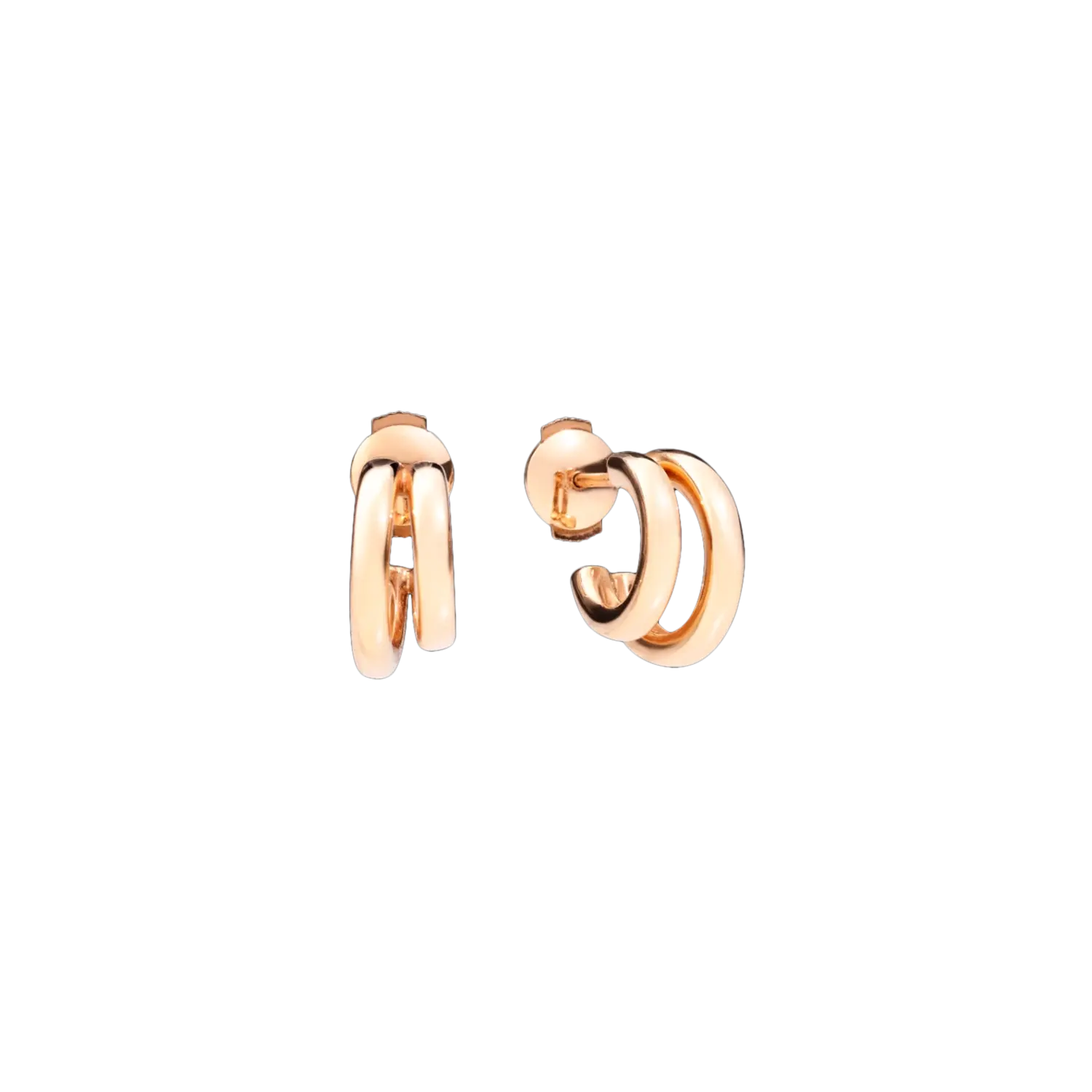 Легендарные серьги из розового золота Pomellato 
Легендарные серьги из розового золота Pomellato