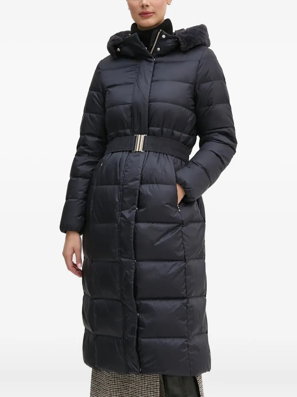 Стеганая куртка с поясом Geox, синий
Стеганая куртка с поясом Geox, синий