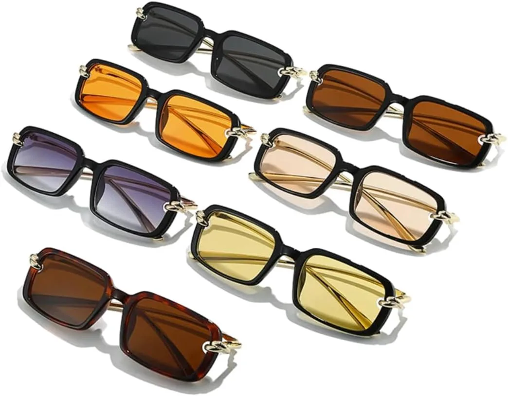 Модные прямоугольные солнцезащитные очки для женщин, прозрачные, черные, оранжевые, в стиле панк, с защитой от УФ-излучения для мужчин UUPTTPL, Black Gray
Модные прямоугольные солнцезащитные очки для женщин, прозрачные, черные, оранжевые, в стиле панк, с защитой от УФ-излучения для мужчин UUPTTPL, Black Gray