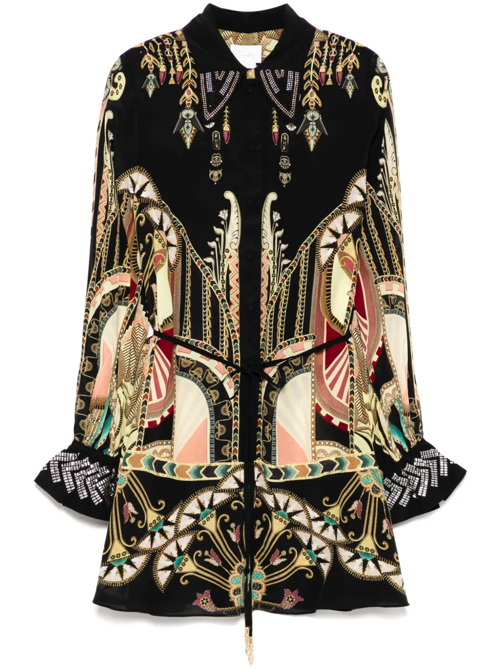 Платье-рубашка прямого кроя Camilla, черный
Платье-рубашка прямого кроя Camilla, черный