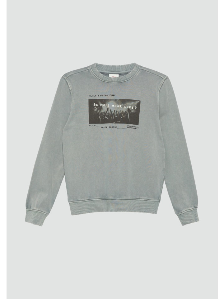 Толстовка s.Oliver, серый
Толстовка s.Oliver, серый