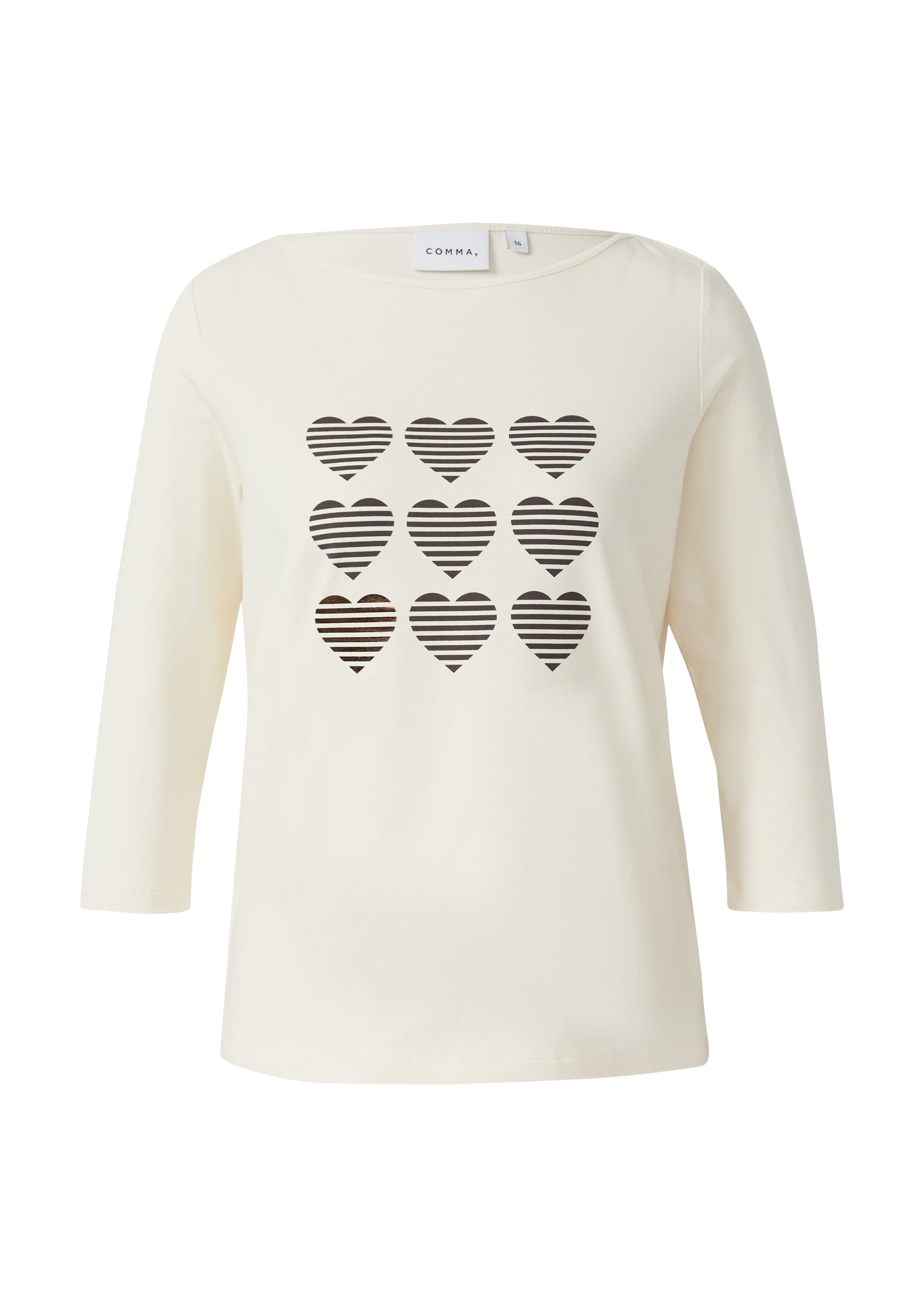 COMMA Лонгслив в кремовом цвете
COMMA Лонгслив в кремовом цвете