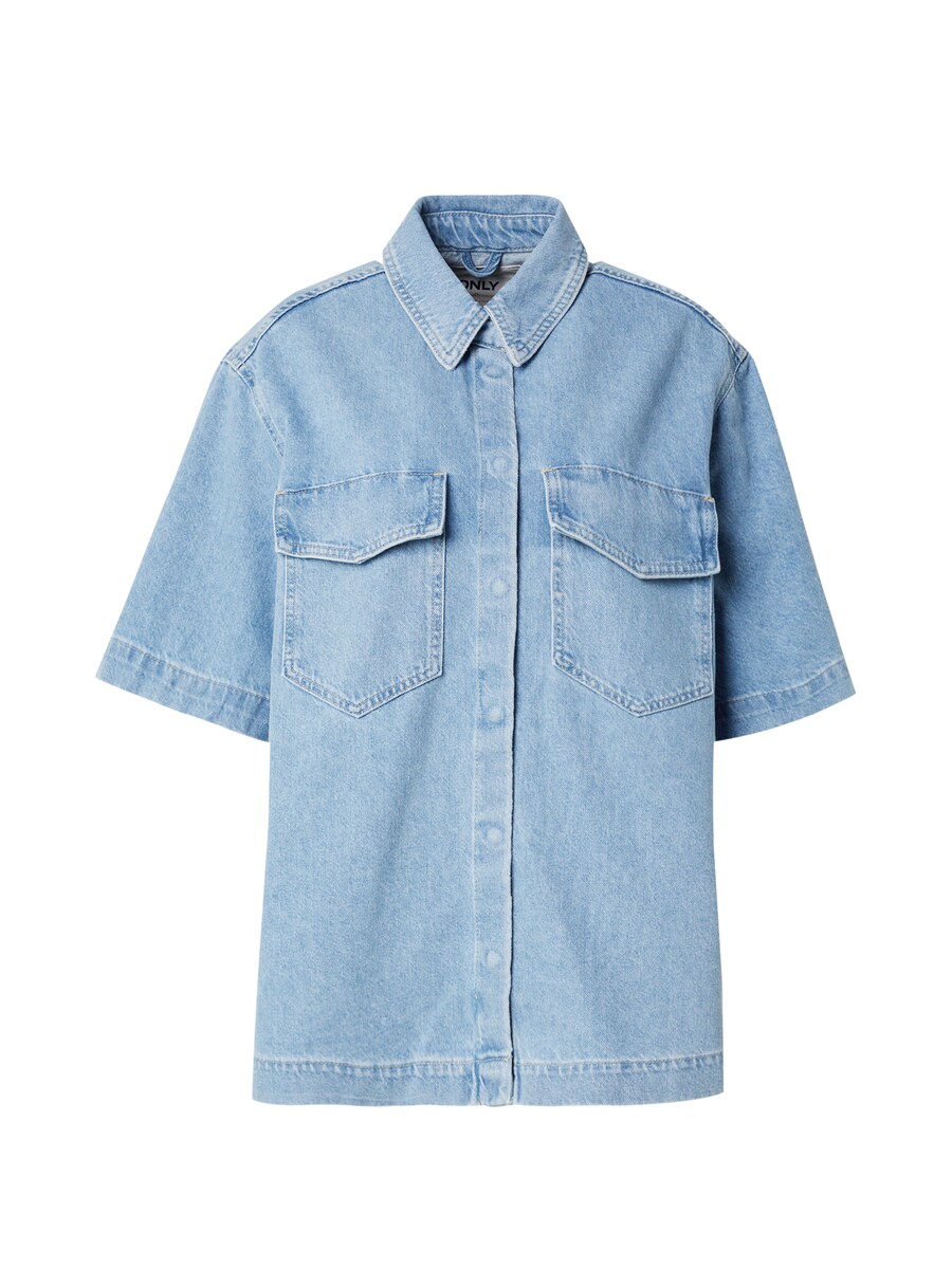 Блуза ONLY, синий деним
Блуза ONLY, синий деним