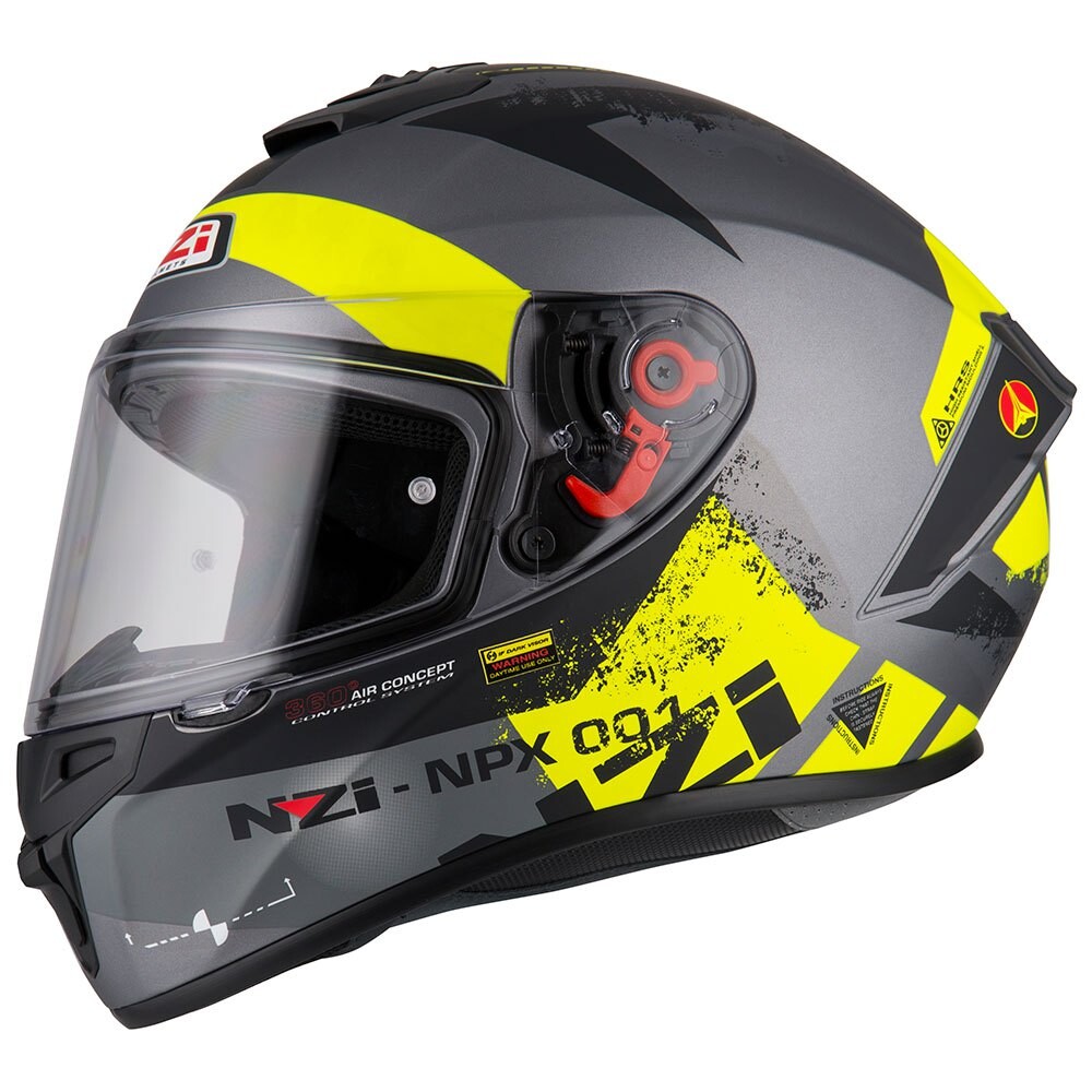 Шлем полнолицевой Nzi Trendy, черный 
Шлем полнолицевой Nzi Trendy, черный