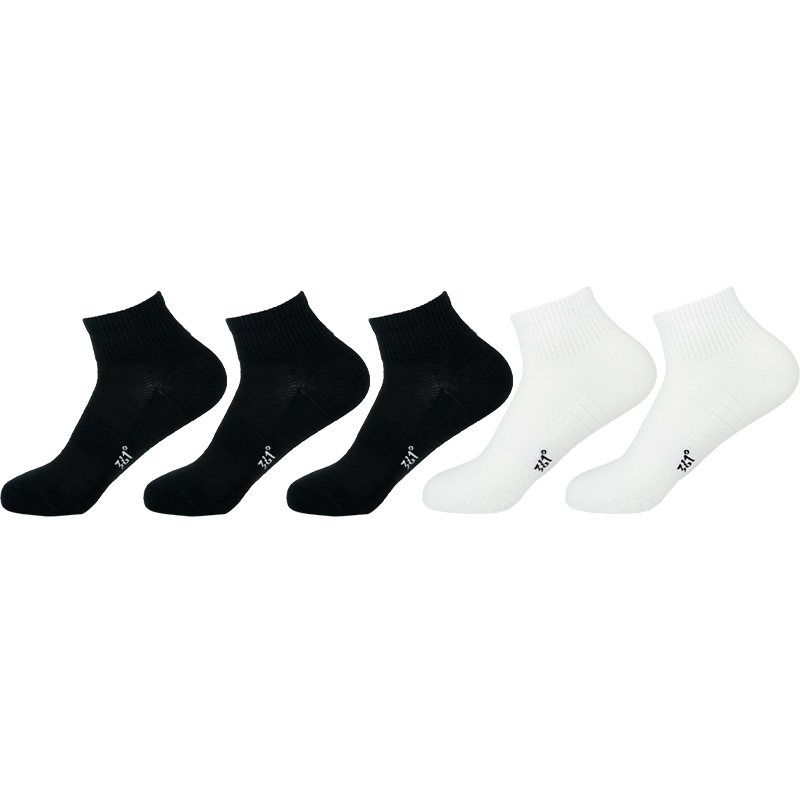 Набор унисекс носков 361°, 5 pack (черный 3+белый 2)
Набор унисекс носков 361°, 5 pack (черный 3+белый 2)