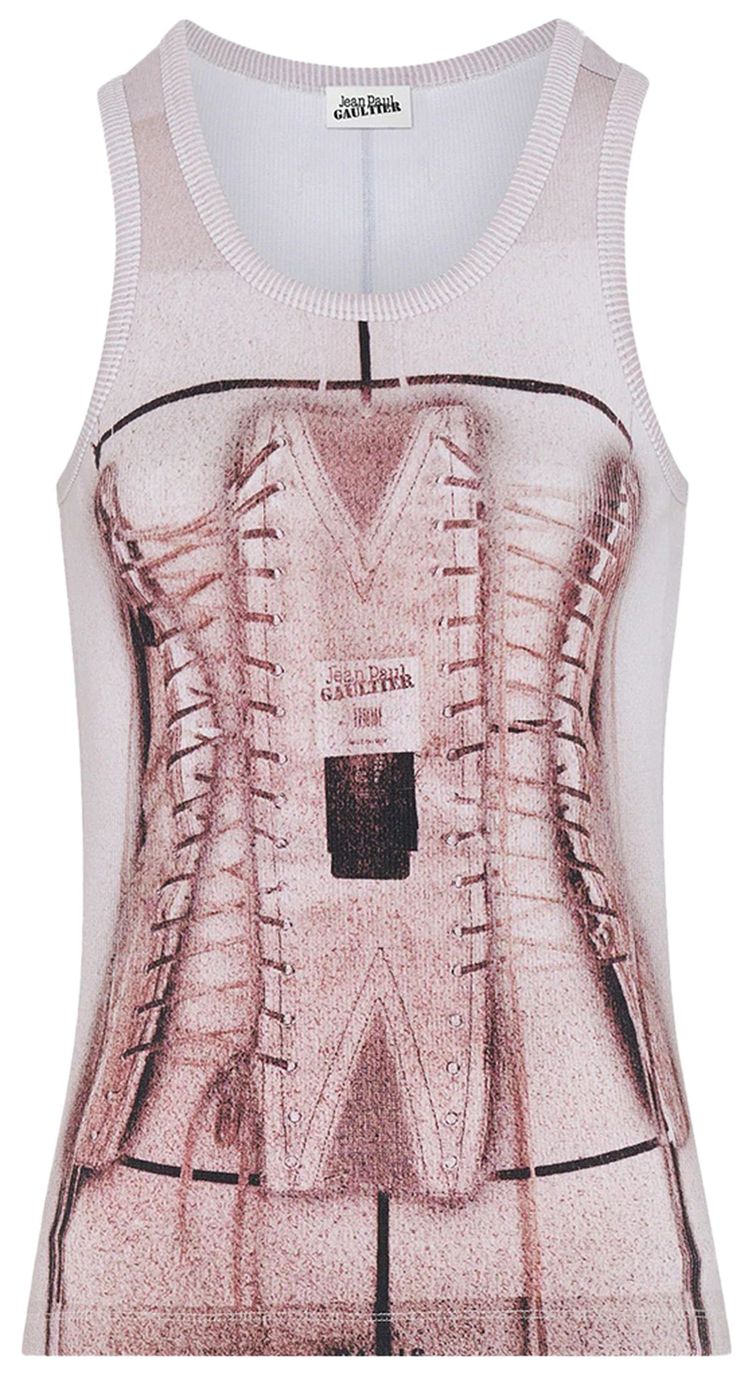 Джинсы Jean Paul Gaultier Trompe 'Oeil Corset Tank Top 'Dusty Pink/White/Black', розовый
Джинсы Jean Paul Gaultier Trompe 'Oeil Corset Tank Top 'Dusty Pink/White/Black', розовый