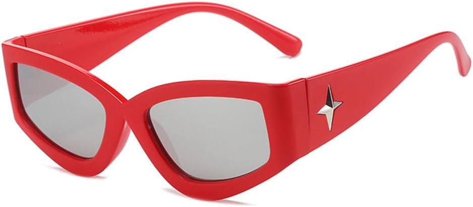 Винтажные солнцезащитные очки LVTFCO «кошачий глаз» для мужчин, с градиентным зеркальным покрытием, защитой от УФ-излучения UV400, модные женские солнцезащитные очки, Red Silver Mirror
Винтажные солнцезащитные очки LVTFCO «кошачий глаз» для мужчин, с градиентным зеркальным покрытием, защитой от УФ-излучения UV400, модные женские солнцезащитные очки, Red Silver Mirror