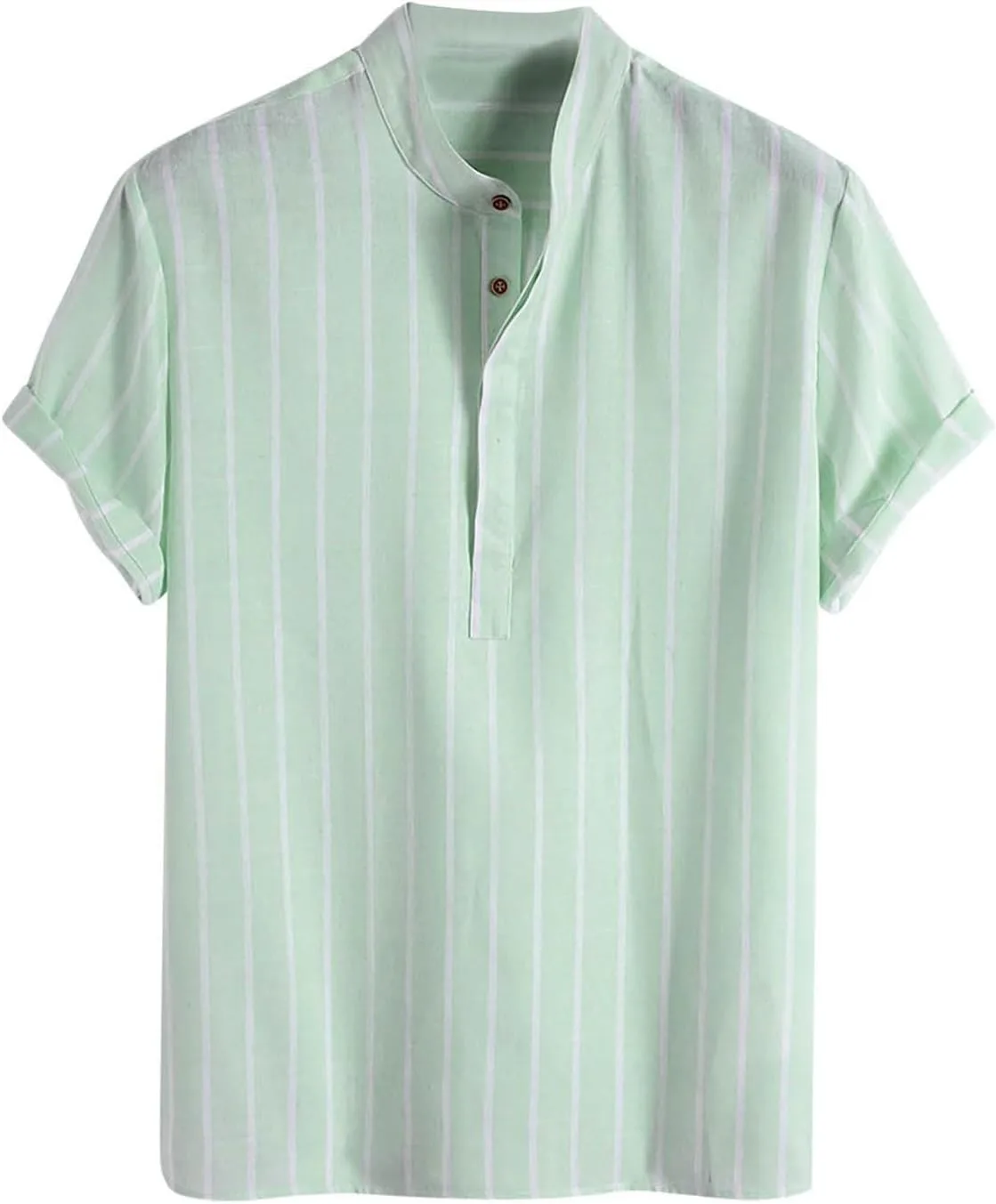 Мужская хлопковая льняная рубашка-поло с коротким рукавом
Мужская хлопковая льняная рубашка-поло с коротким рукавом