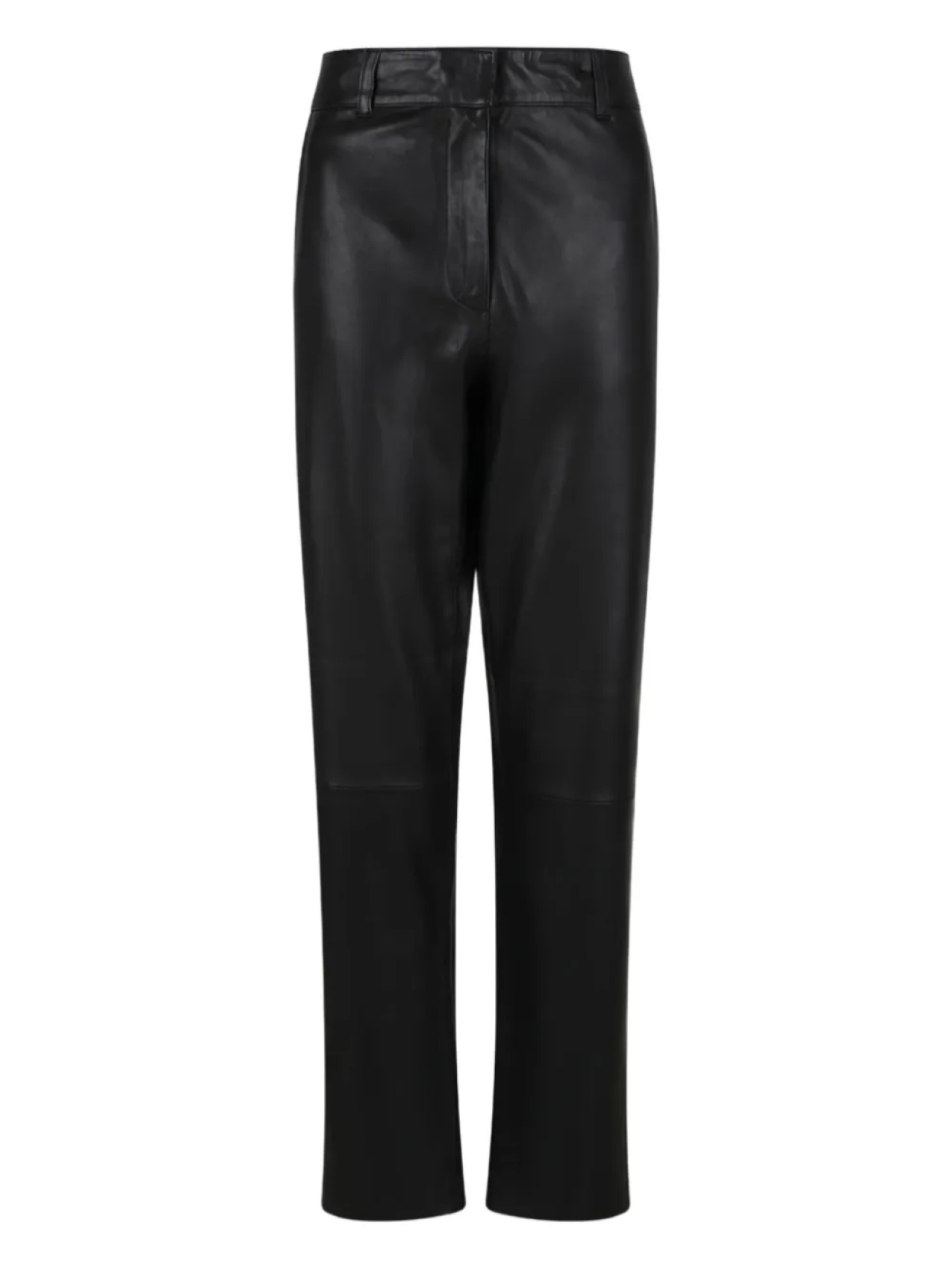 Кожаные брюки прямого кроя Selected Femme, черный
Кожаные брюки прямого кроя Selected Femme, черный