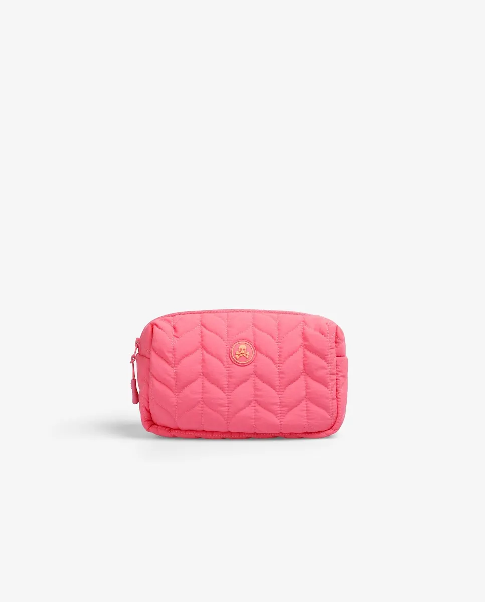 Детская косметичка с застежкой-молнией и передним патчем Scalpers, розовый
Детская косметичка с застежкой-молнией и передним патчем Scalpers, розовый