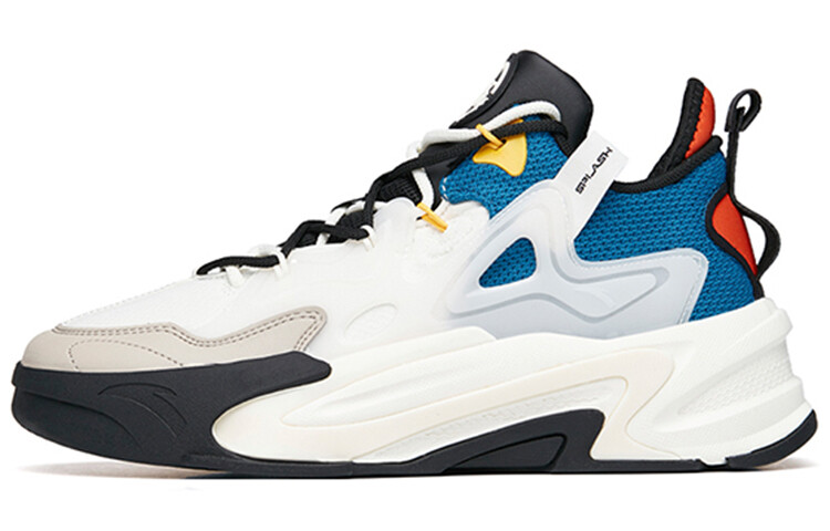 Мужские туфли Lifestyle с низким верхом цвета слоновой кости/промышленный синий/черный Anta
Мужские туфли Lifestyle с низким верхом цвета слоновой кости/промышленный синий/черный Anta