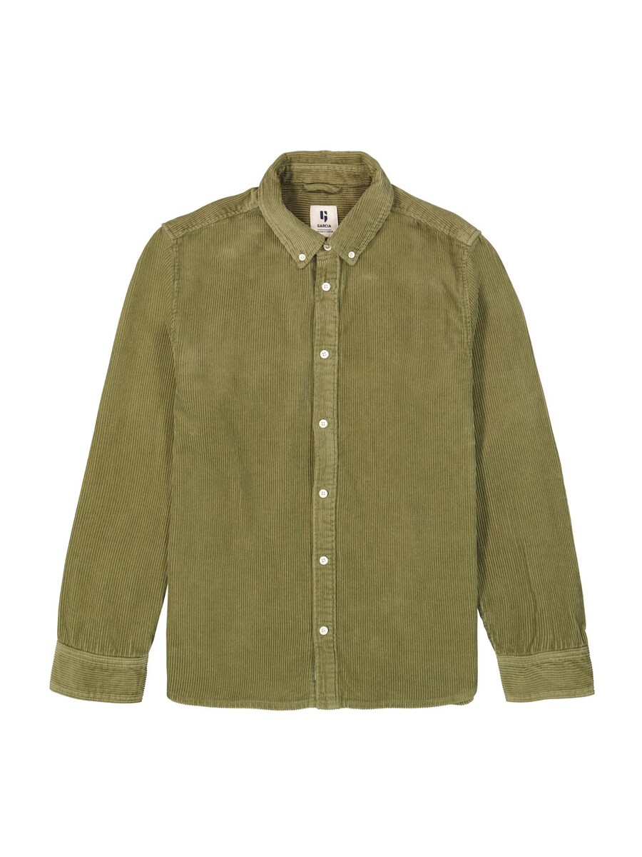 Рубашка на пуговицах классического кроя GARCIA, хаки
Рубашка на пуговицах классического кроя GARCIA, хаки