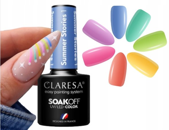 Гибридный лак для ногтей Claresa Летние истории Puderek
Гибридный лак для ногтей Claresa Летние истории Puderek