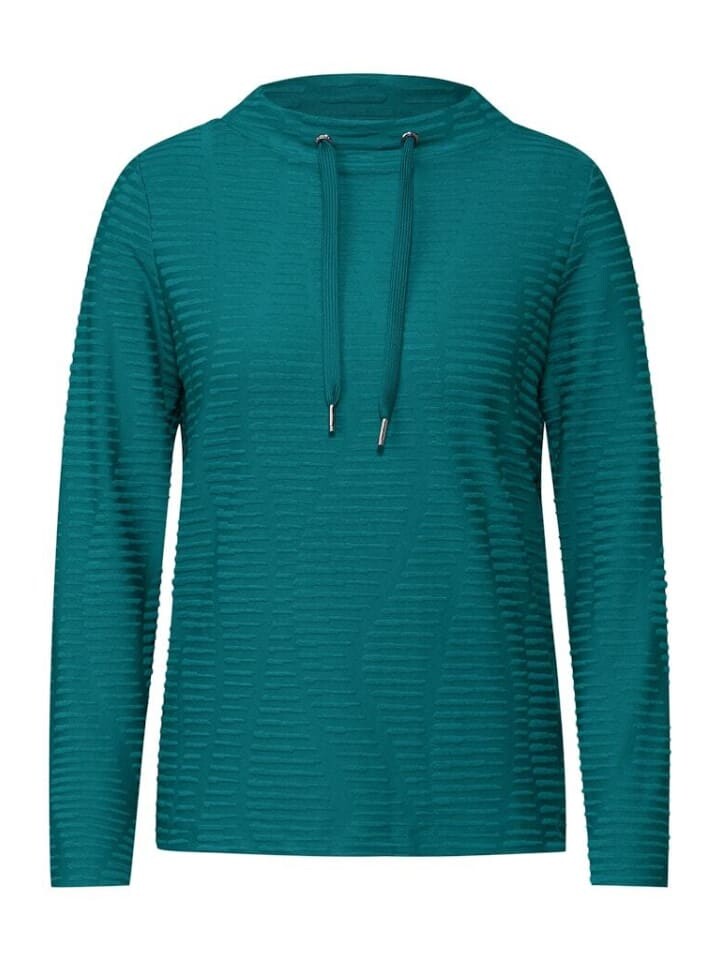 Лонгслив Cecil Langarmshirt, цвет petrol green
Лонгслив Cecil Langarmshirt, цвет petrol green