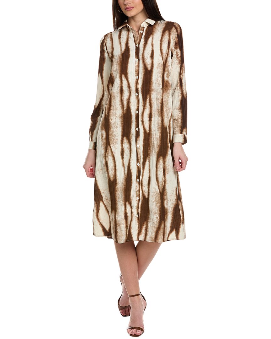 Платье-рубашка YAL New York, коричневый
Платье-рубашка YAL New York, коричневый