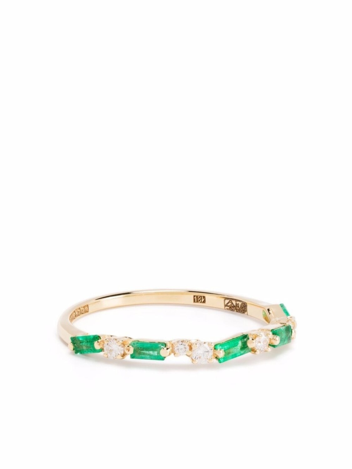 Кольцо из желтого золота с изумрудами и бриллиантами Suzanne Kalan, золотой
Кольцо из желтого золота с изумрудами и бриллиантами Suzanne Kalan, золотой