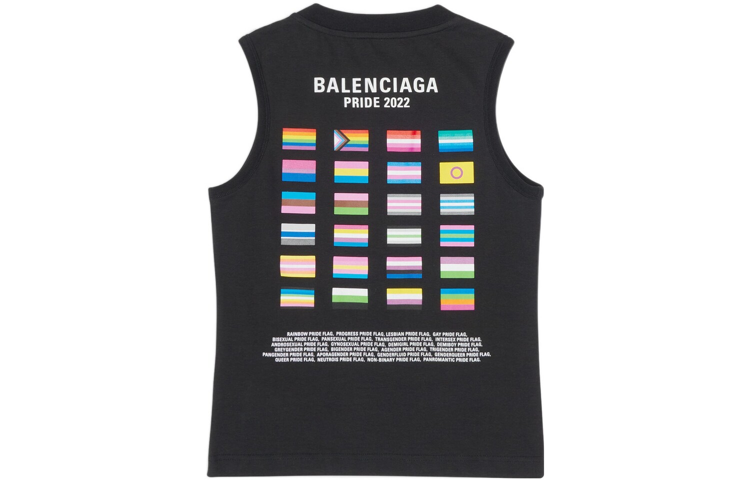 Майка мужская Balenciaga Pride 22, черный
Майка мужская Balenciaga Pride 22, черный