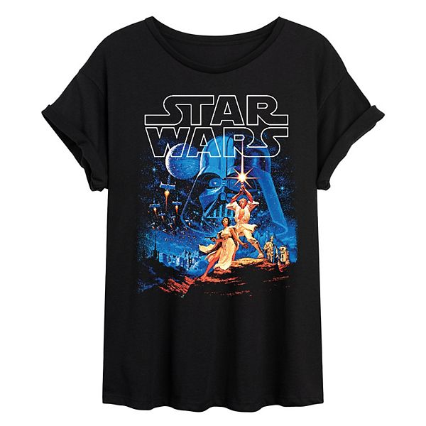 Футболка Episode IV A New Hope Juniors' oversized Star Wars
Футболка Episode IV A New Hope Juniors' oversized Star Wars