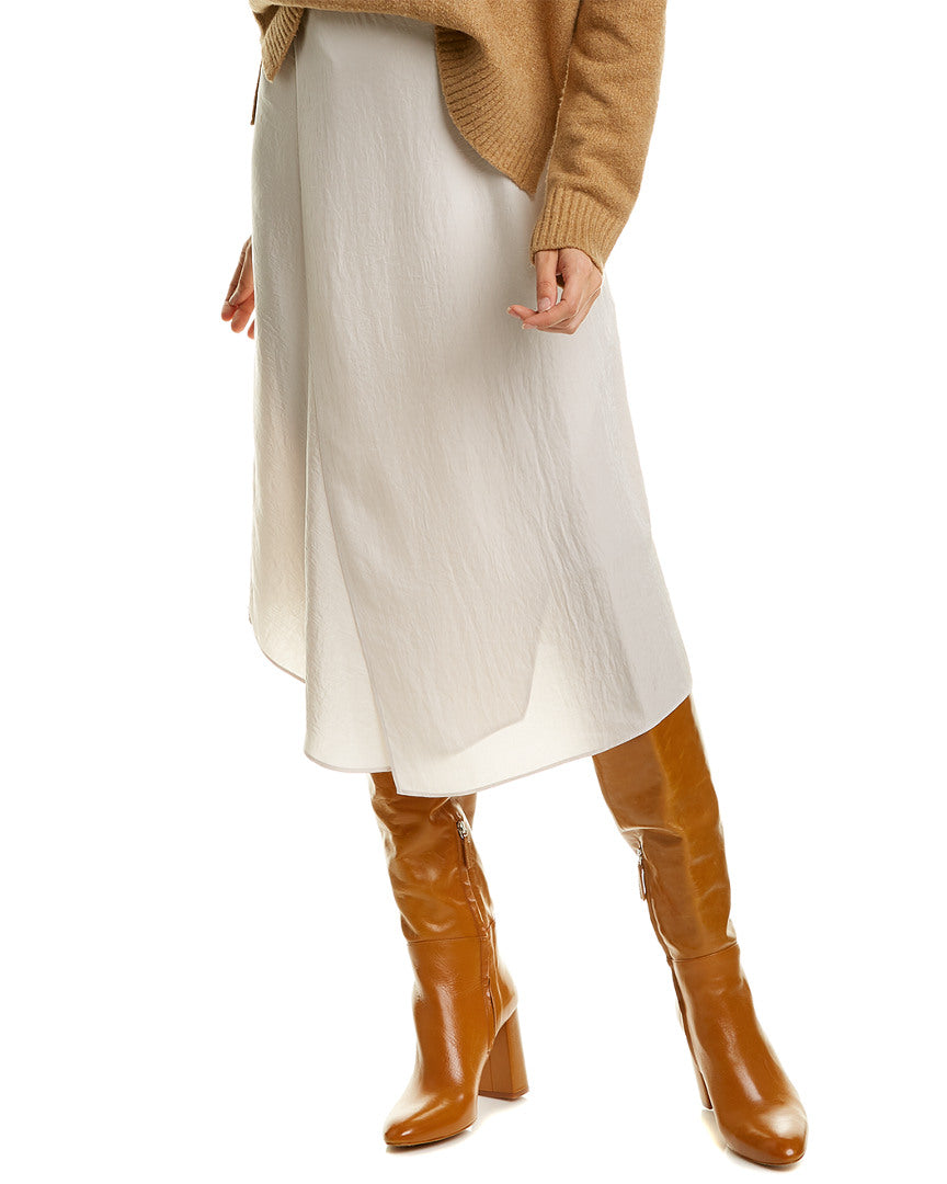 Юбка-обертка Vince, бежевый
Юбка-обертка Vince, бежевый