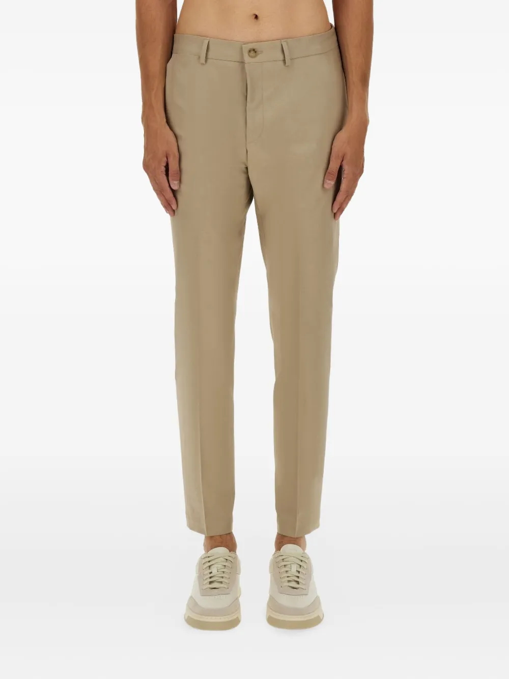 Брюки со стрелками Boss, бежевый
Брюки со стрелками Boss, бежевый