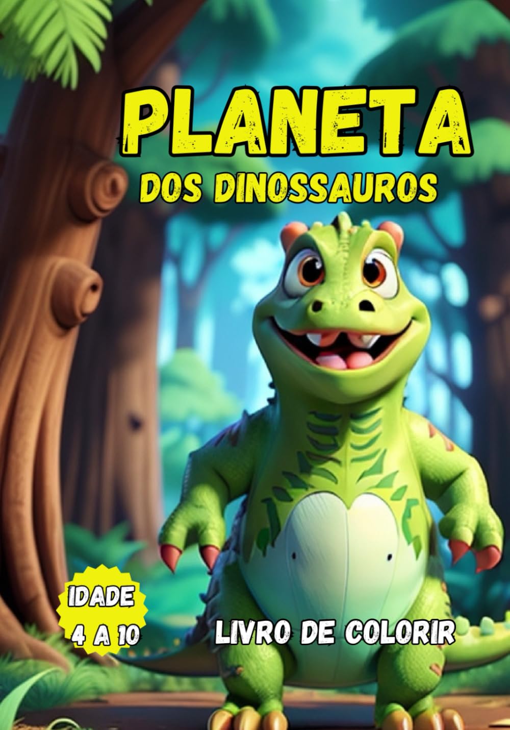 Planeta dos Dinossauros: livro para colorir de dinossauros (Portuguese Edition) (Independently published)
Planeta dos Dinossauros: livro para colorir de dinossauros (Portuguese Edition) (Independently published)