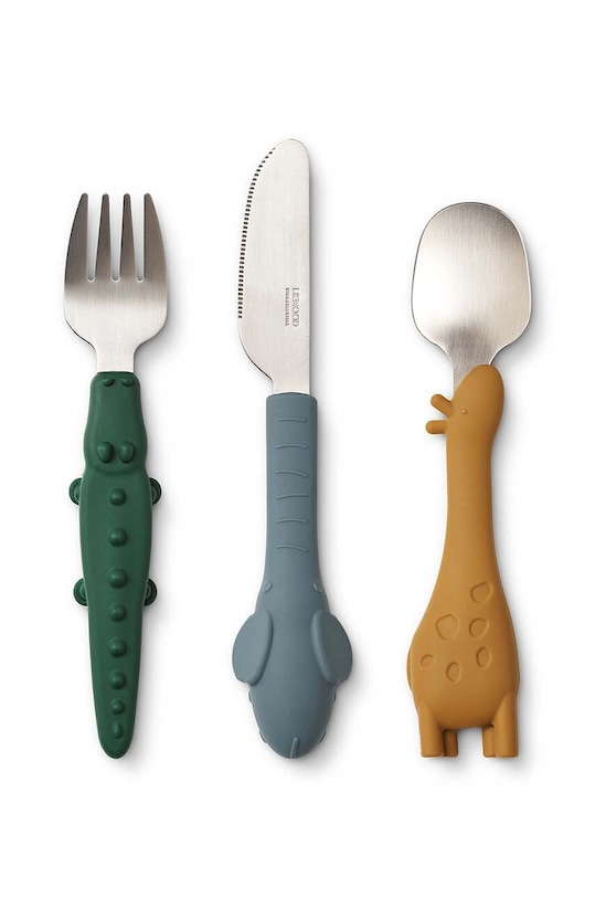 Набор детских столовых приборов, 3 предмета Liewood, коричневый
Набор детских столовых приборов, 3 предмета Liewood, коричневый