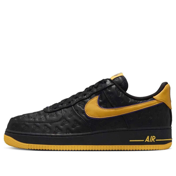 Кроссовки x kobe bryant air force 1 low 'lakers away' Nike, черный 
Кроссовки x kobe bryant air force 1 low 'lakers away' Nike, черный