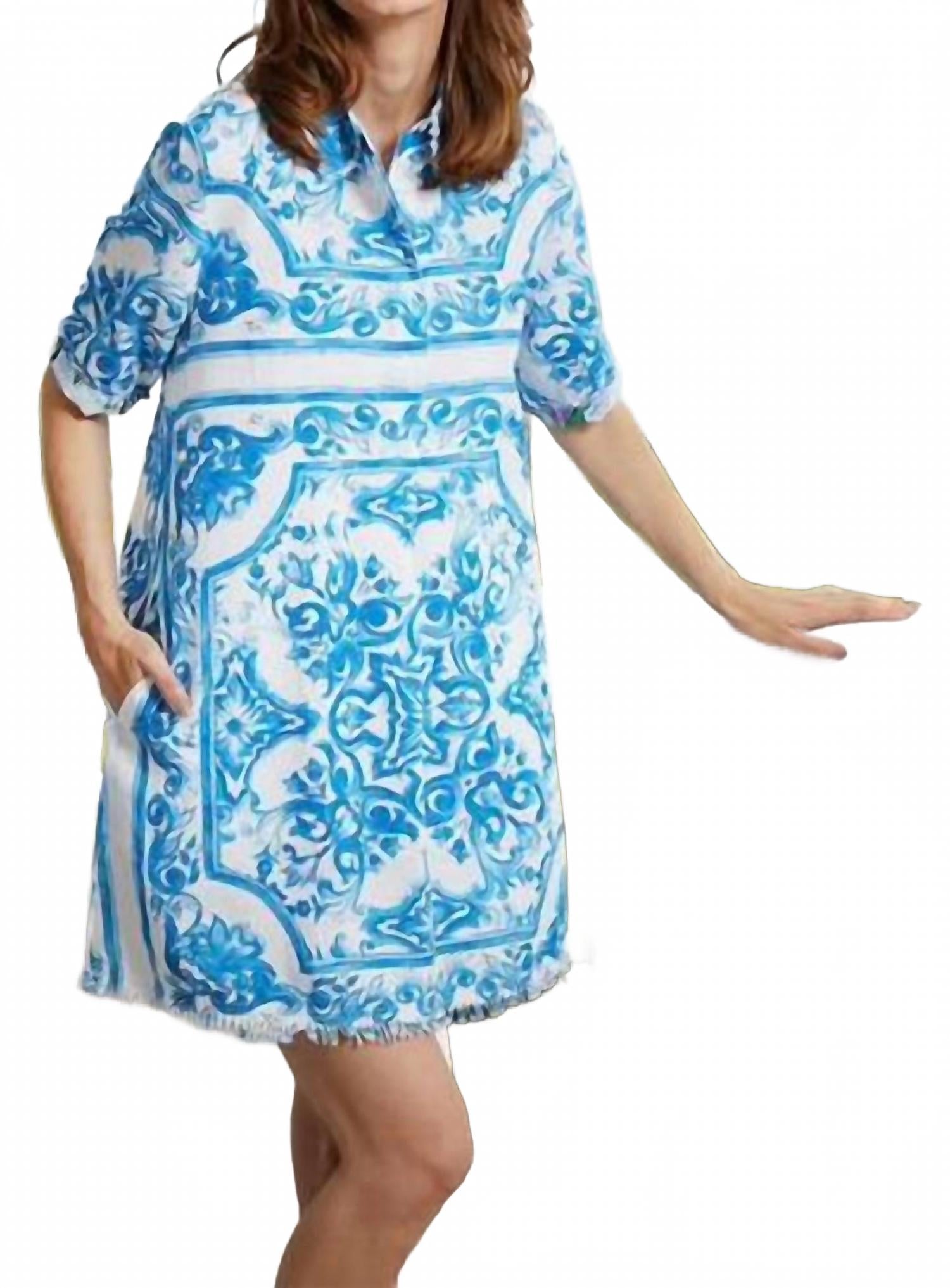 Платье Chatham в бирюзовом цвете с принтом "белая плитка" Dizzy-Lizzie
Платье Chatham в бирюзовом цвете с принтом "белая плитка" Dizzy-Lizzie