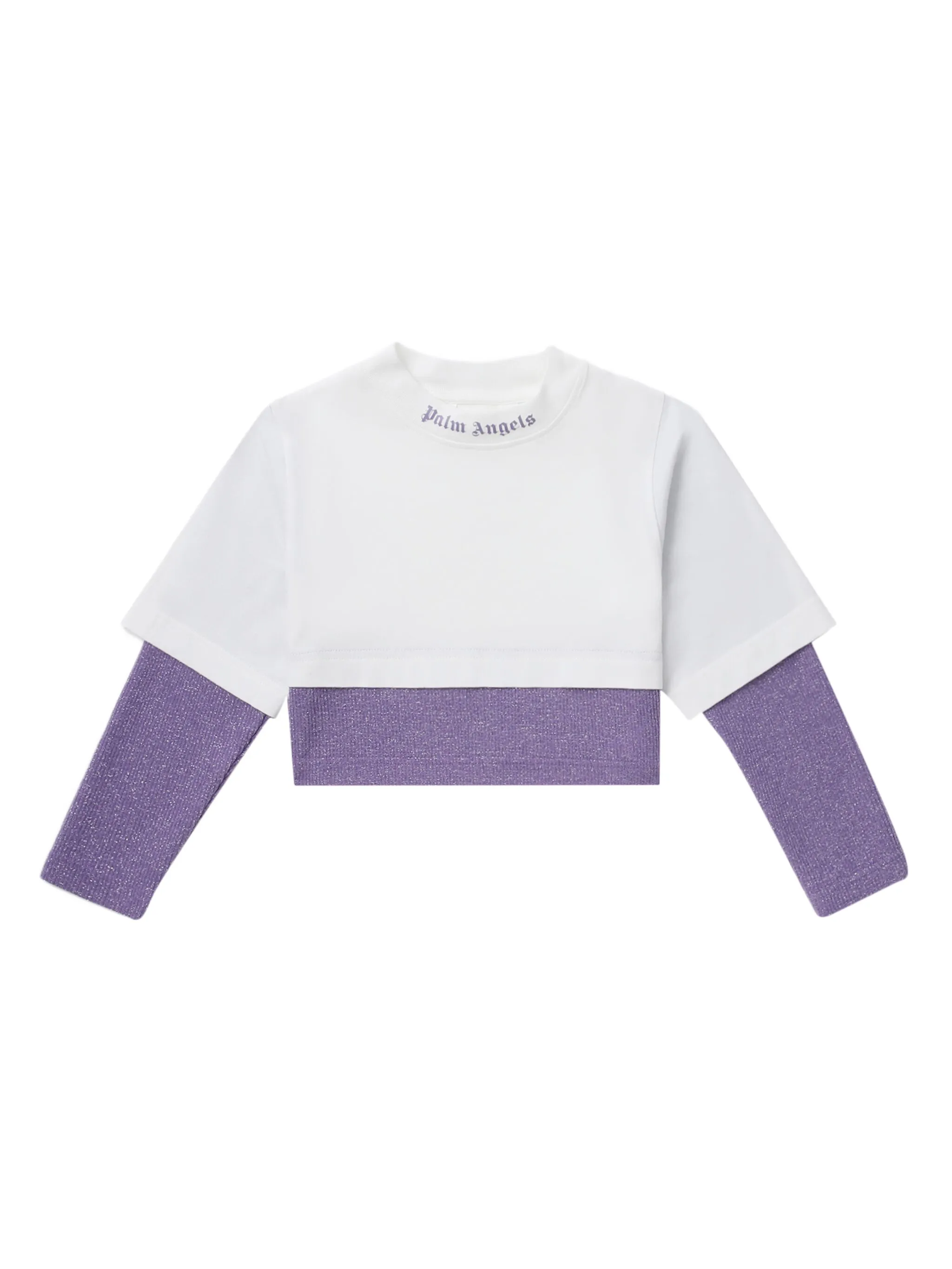 Многослойная футболка Lurex Palm Angels, белый
Многослойная футболка Lurex Palm Angels, белый