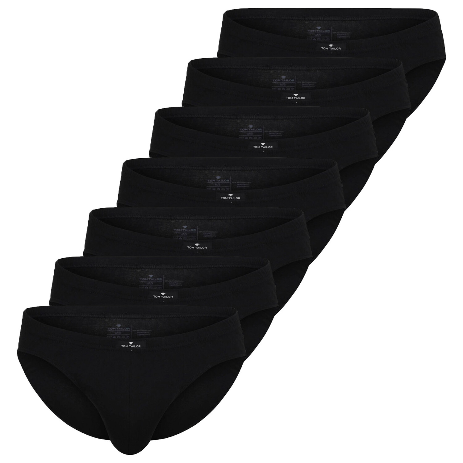 Трусы Tom Tailor 7er Pack, черный
Трусы Tom Tailor 7er Pack, черный