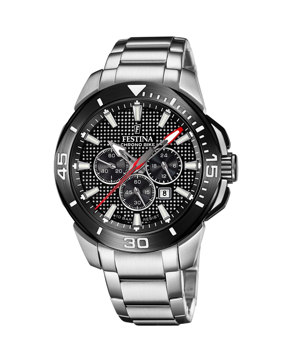 Мужские часы F20641/4 Chrono Bike из серебристой стали Festina, серебро
Мужские часы F20641/4 Chrono Bike из серебристой стали Festina, серебро
