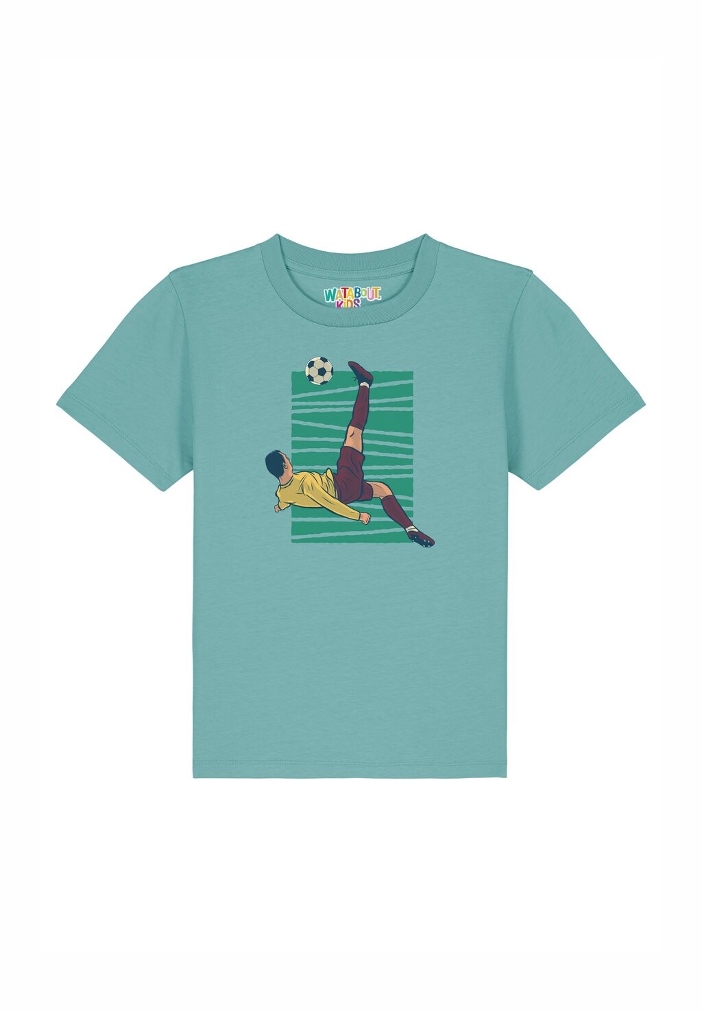 Футболка с принтом FUSSBALL Watapparel, цвет teal monstera
Футболка с принтом FUSSBALL Watapparel, цвет teal monstera