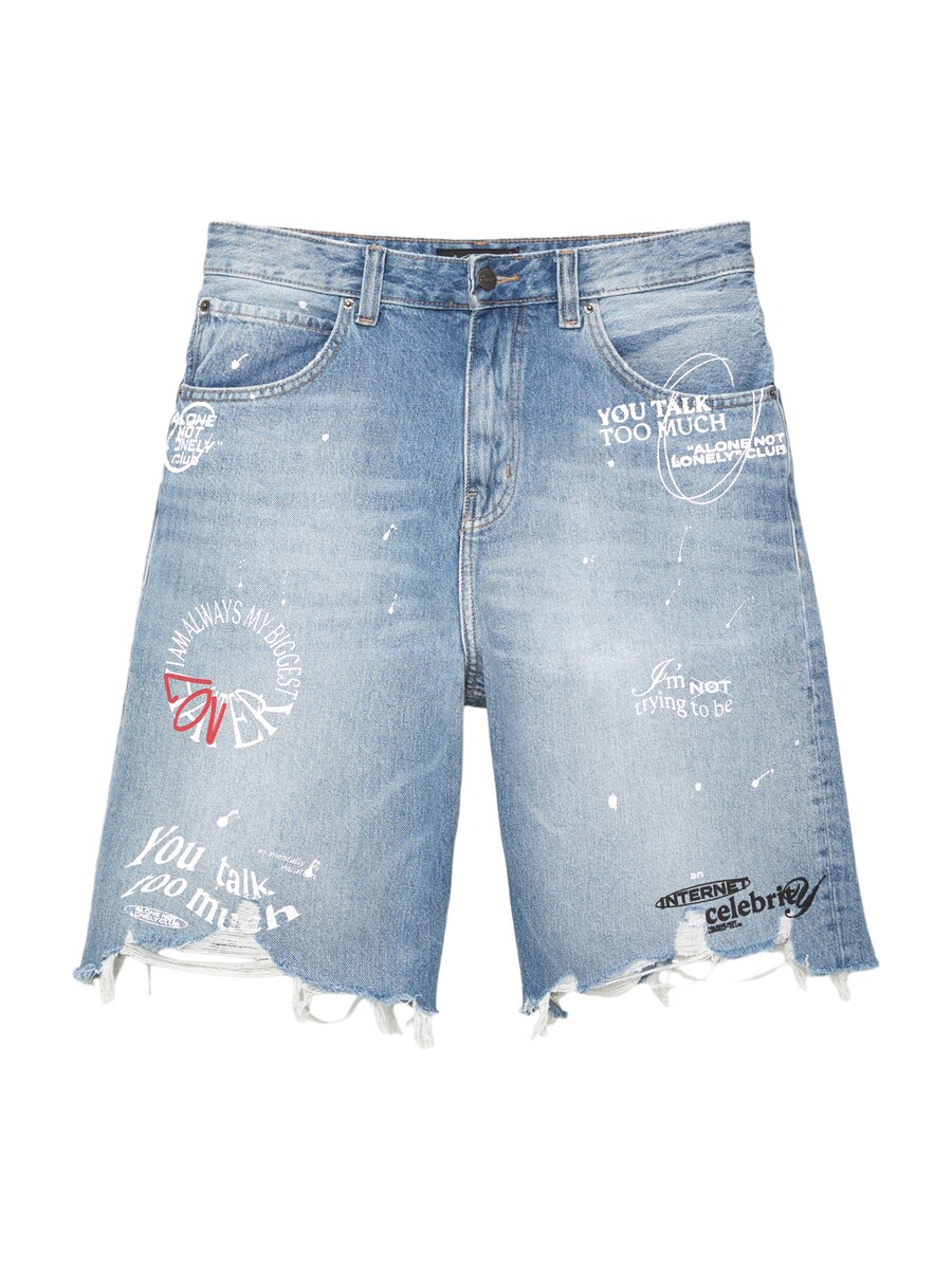 Мешковатые джинсы Pull&Bear, Blue Denim
Мешковатые джинсы Pull&Bear, Blue Denim