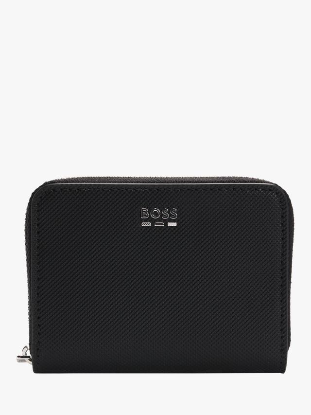 BOSS Textured Faux Leather Ziparound Wallet HUGO BOSS, Black
BOSS Textured Faux Leather Ziparound Wallet HUGO BOSS, Black