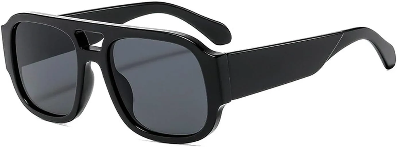 Laureles Модные большие квадратные солнцезащитные очки для женщин и мужчин, защита от УФ-излучения UV400, унисекс, мужские и женские солнцезащитные очки, C1
Laureles Модные большие квадратные солнцезащитные очки для женщин и мужчин, защита от УФ-излучения UV400, унисекс, мужские и женские солнцезащитные очки, C1