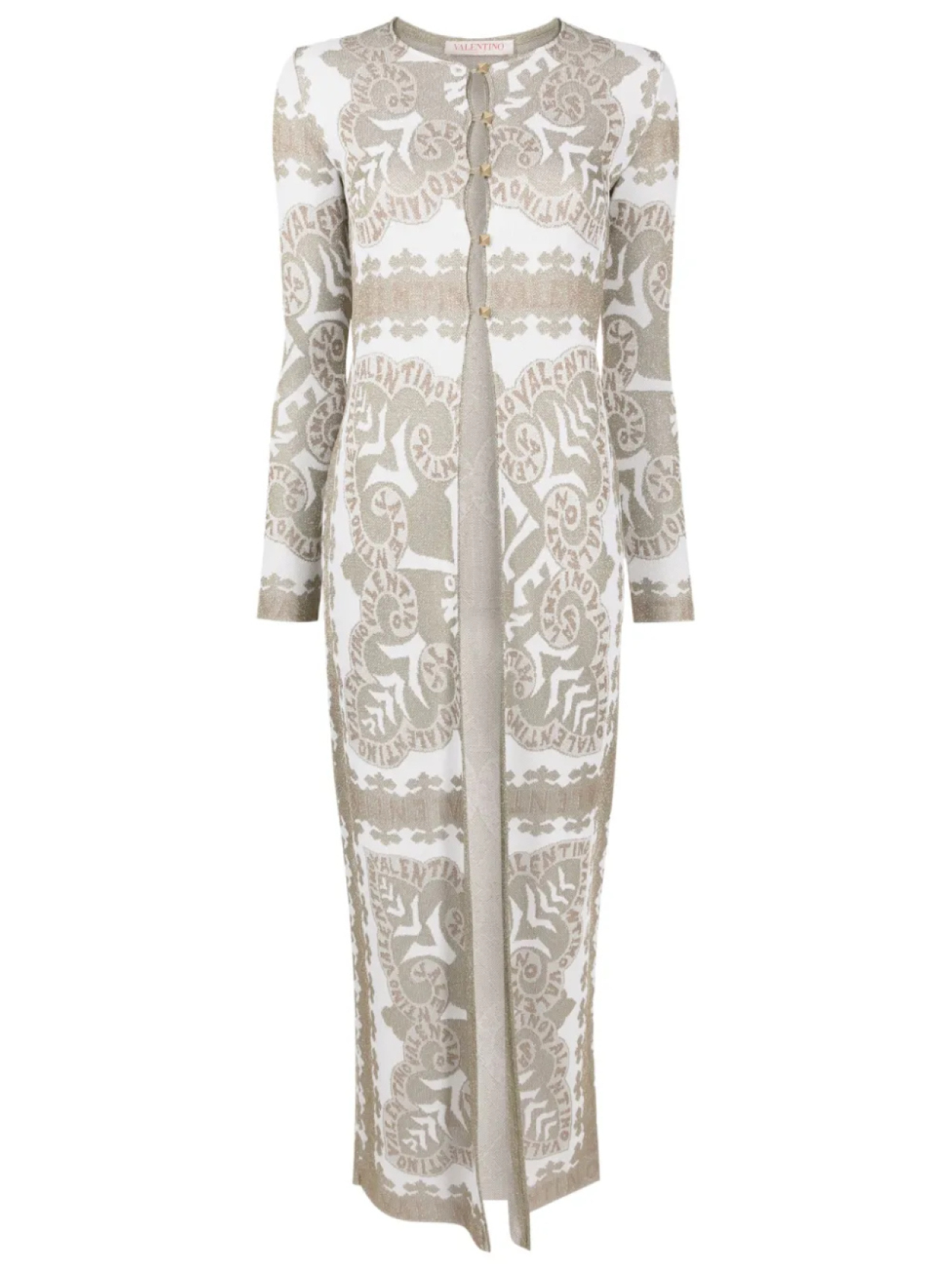 Valentino Garavani кейп с геометричным принтом и эффектом металлик
Valentino Garavani кейп с геометричным принтом и эффектом металлик