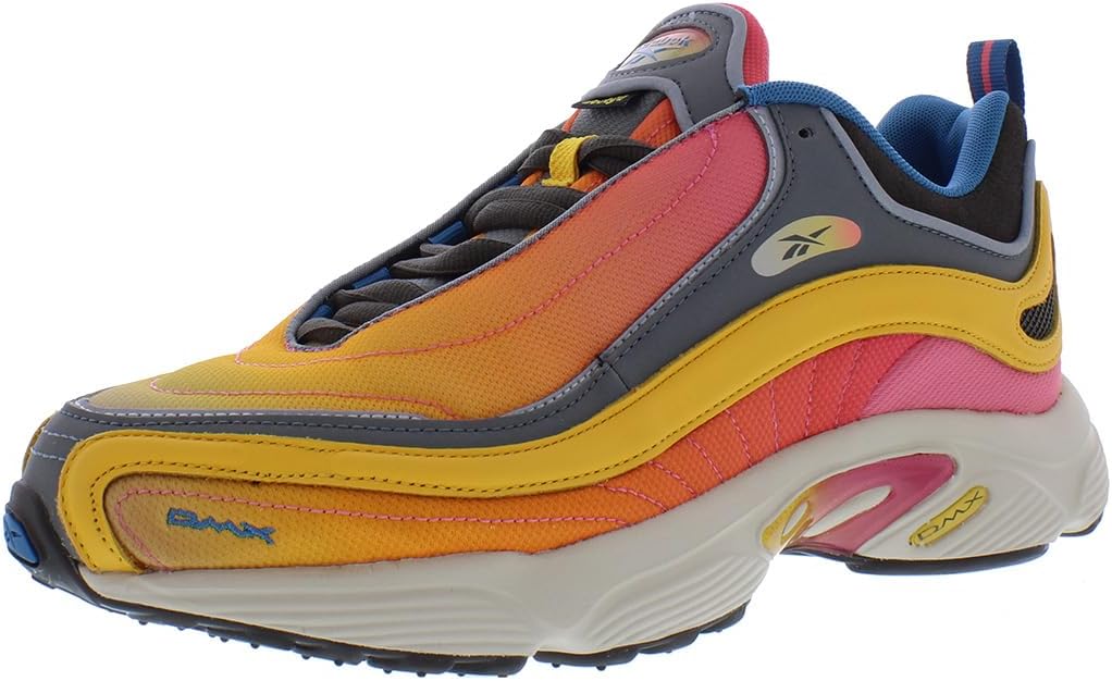 Унисекс кроссовки Reebok Daytona DMX, синий/розовый/золотой
Унисекс кроссовки Reebok Daytona DMX, синий/розовый/золотой