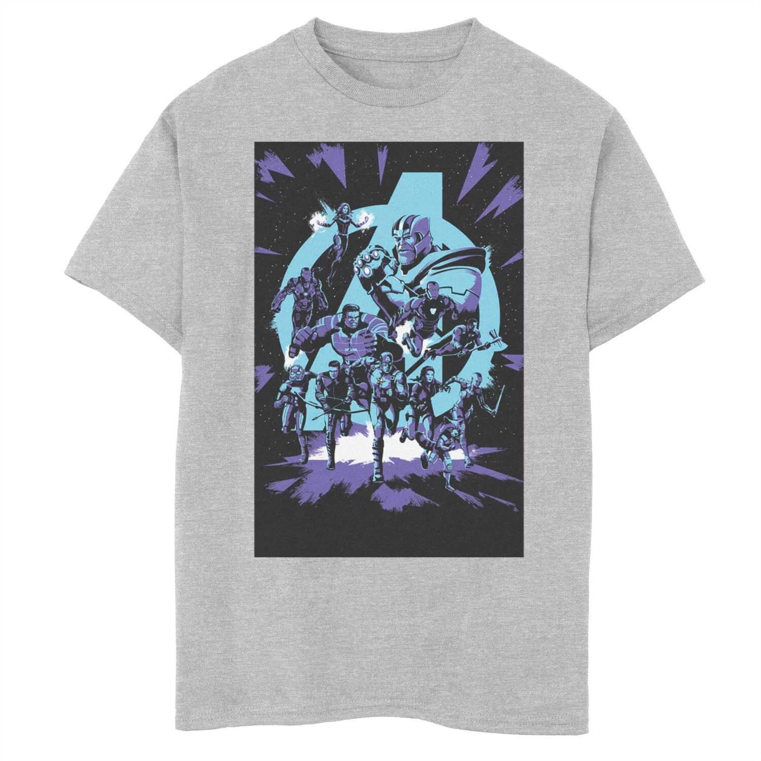 Футболка в стиле поп-арт с изображением Marvel's Avengers для мальчиков 8–20 лет Licensed Character
Футболка в стиле поп-арт с изображением Marvel's Avengers для мальчиков 8–20 лет Licensed Character