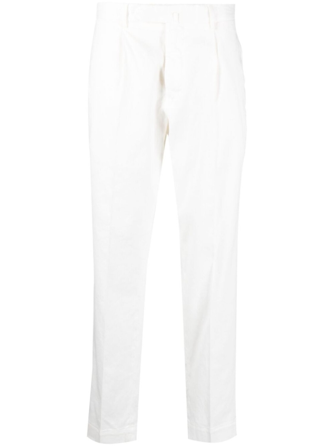 Зауженные брюки узкого кроя Dell'oglio, белый
Зауженные брюки узкого кроя Dell'oglio, белый