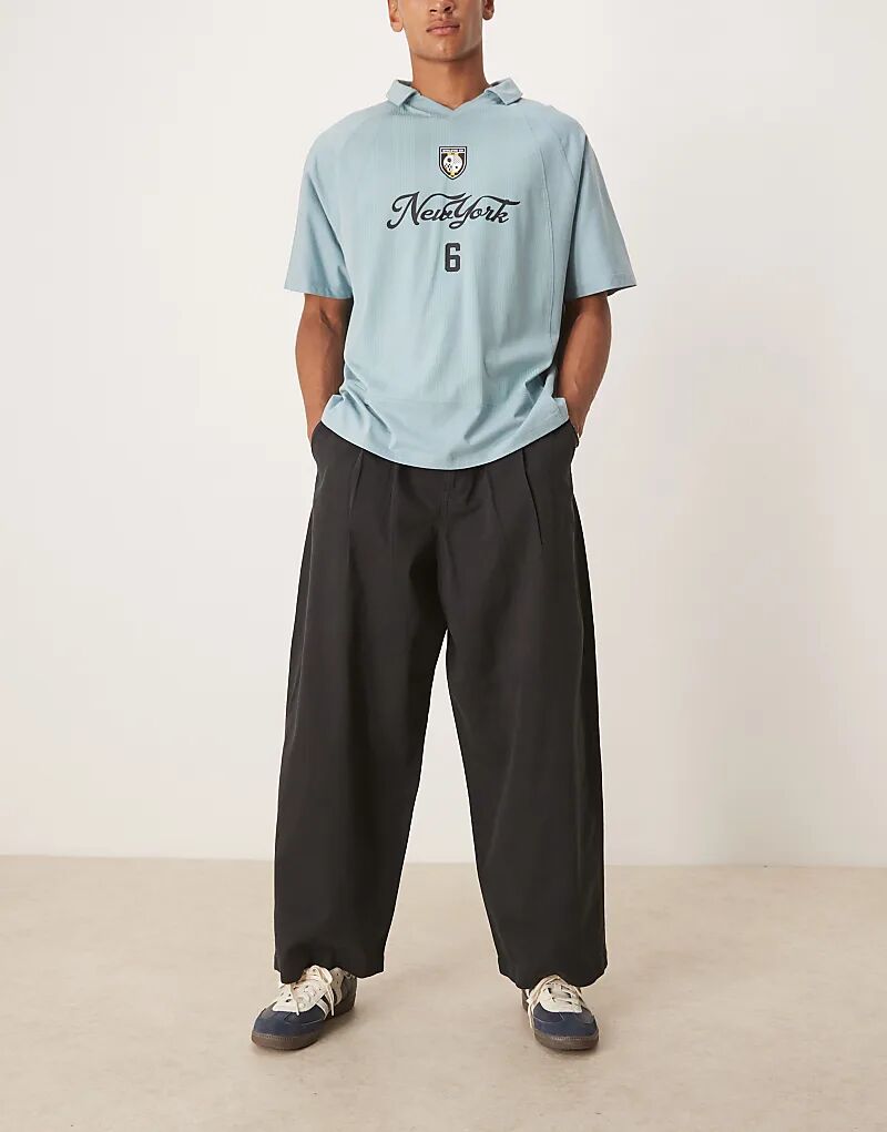 Черные мешковатые брюки ASOS DESIGN со складками
Черные мешковатые брюки ASOS DESIGN со складками