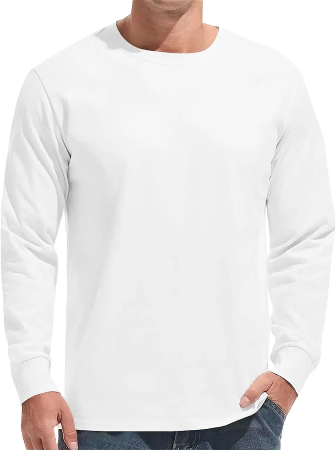 Футболка с длинным рукавом для мужчин Slim Fit Crew Neck
Футболка с длинным рукавом для мужчин Slim Fit Crew Neck