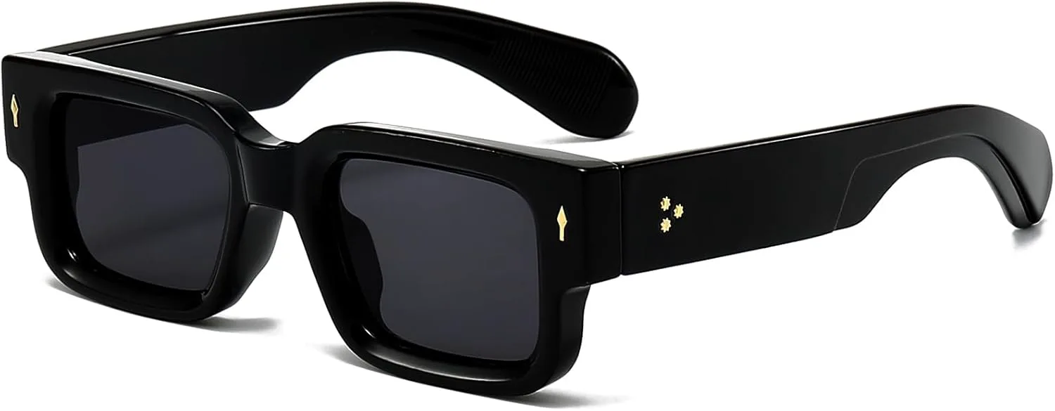 Солнцезащитные очки в квадратной толстой оправе для женщин и мужчин, модные массивные прямоугольные солнцезащитные очки черного цвета ZIMUSUN, A1 Black/Grey
Солнцезащитные очки в квадратной толстой оправе для женщин и мужчин, модные массивные прямоугольные солнцезащитные очки черного цвета ZIMUSUN, A1 Black/Grey