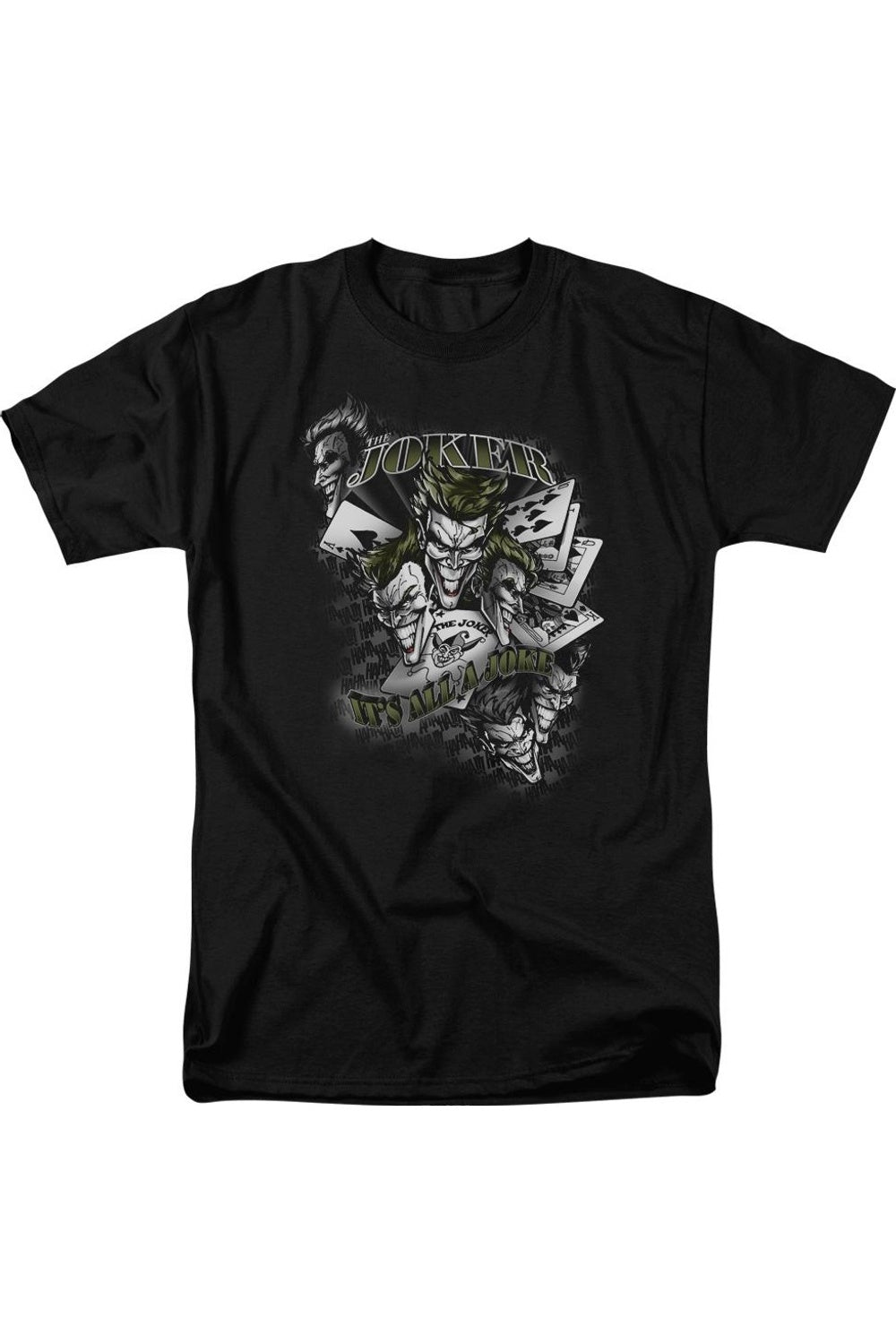 Футболка с коротким рукавом для взрослых Batman It´s All A Joke Gildan, черный
Футболка с коротким рукавом для взрослых Batman It´s All A Joke Gildan, черный