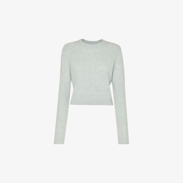 Джемпер облегающего кроя из эластичной смеси альпаки с круглым вырезом Whistles, зеленый
Джемпер облегающего кроя из эластичной смеси альпаки с круглым вырезом Whistles, зеленый