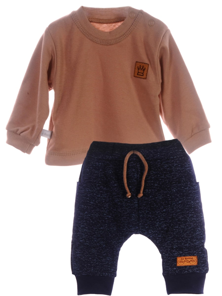 Спортивный костюм La Bortini, коричневый
Спортивный костюм La Bortini, коричневый