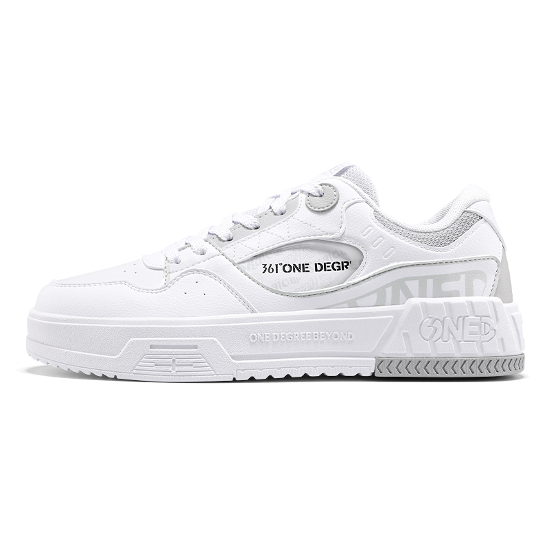 361° Низкие противоскользящие износостойкие кроссовки для скейтбординга, мужские, белые, серые
361° Низкие противоскользящие износостойкие кроссовки для скейтбординга, мужские, белые, серые