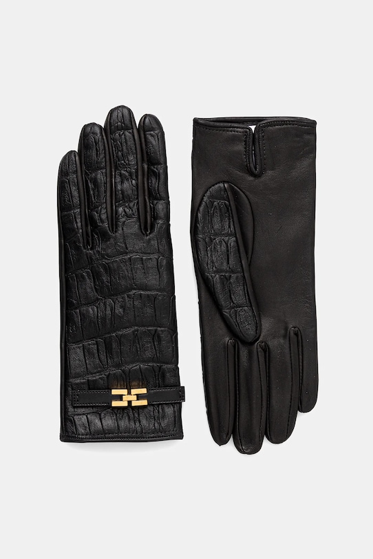 Кожаные перчатки Elisabetta Franchi, черный
Кожаные перчатки Elisabetta Franchi, черный