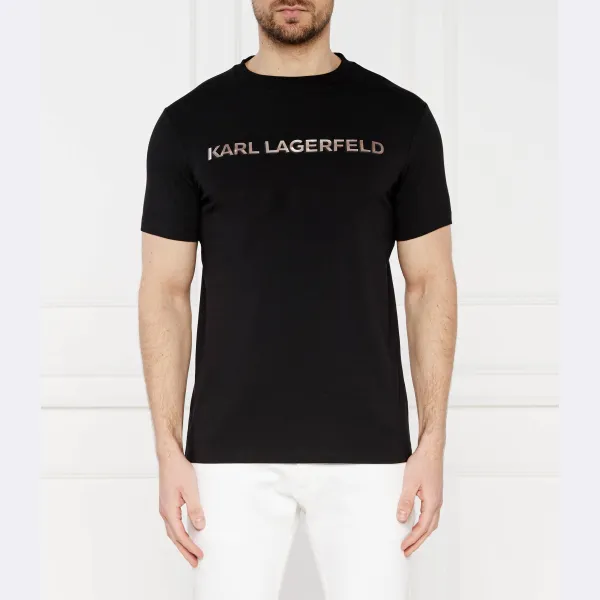 Футболка стандартного кроя Karl Lagerfeld, черный
Футболка стандартного кроя Karl Lagerfeld, черный